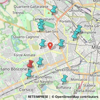 Mappa Piazzale Giovanni delle Bande Nere, 20124 Milano MI, Italia (2.16909)