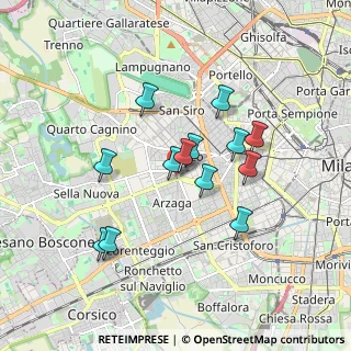 Mappa Piazzale Giovanni delle Bande Nere, 20124 Milano MI, Italia (1.49923)