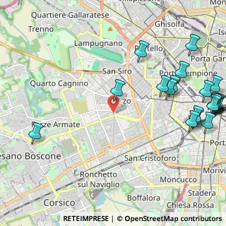 Mappa Piazzale Giovanni delle Bande Nere, 20124 Milano MI, Italia (3.038)