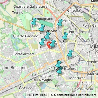 Mappa Piazzale Giovanni delle Bande Nere, 20124 Milano MI, Italia (1.56727)