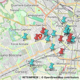 Mappa Bande Nere, 20146 Milano MI, Italia (2.262)