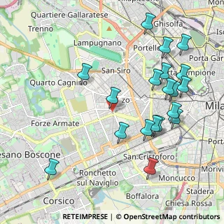 Mappa Piazzale Giovanni delle Bande Nere, 20124 Milano MI, Italia (2.23737)