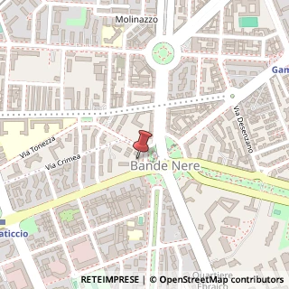 Mappa Piazzale Giovanni delle Bande Nere, 9, 20146 Milano, Milano (Lombardia)