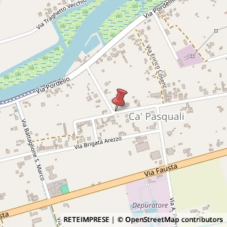 Mappa Via ca' pasquali 92, 30010 Cavallino-Treporti, Venezia (Veneto)