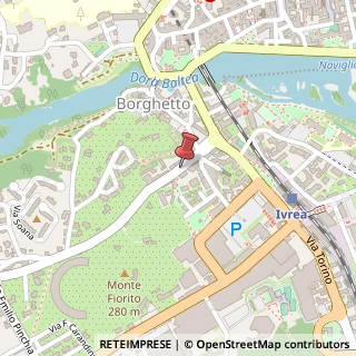 Mappa Via Miniere, 9, 10015 Ivrea, Torino (Piemonte)