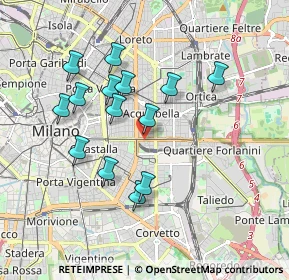 Mappa P.za Grandi, 20129 Milano MI, Italia (1.66143)