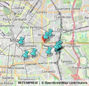 Mappa P.za Grandi, 20129 Milano MI, Italia (1.32417)