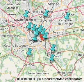 Mappa P.za Grandi, 20129 Milano MI, Italia (5.46)