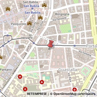 Mappa Via Carlo Freguglia, 4, 20122 Milano, Milano (Lombardia)
