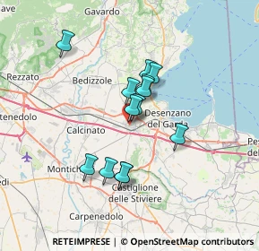 Mappa Via Galileo Galilei, 25017 Lonato del Garda BS, Italia (5.27231)