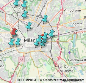 Mappa P.za Emilia, 20129 Milano MI, Italia (3.64867)