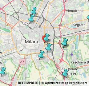 Mappa P.za Emilia, 20129 Milano MI, Italia (4.98273)