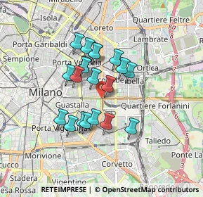 Mappa P.za Emilia, 20129 Milano MI, Italia (1.335)