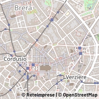 地图 Milano