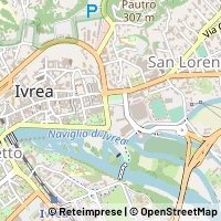 नक्शा Ivrea