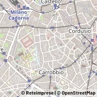 Mapa Milano