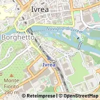 지도 Ivrea