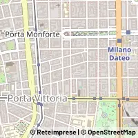 Mapa Milano