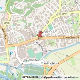 Mappa Corso Vercelli, 18, 10015 Ivrea, Torino (Piemonte)