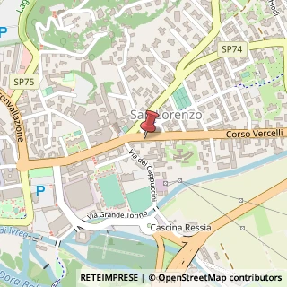 Mappa Corso Vercelli, 34, 10015 Ivrea, Torino (Piemonte)