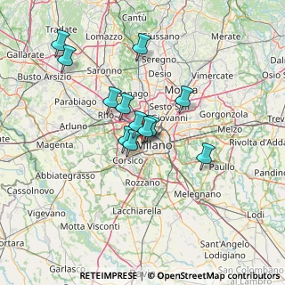 Mappa Wagner, Milano (11.09167)