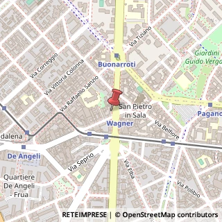 Mappa Via Michelangelo Buonarroti, 7, 20149 Milano, Milano (Lombardia)