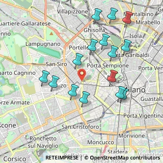 Mappa Wagner, Milano (2.068)