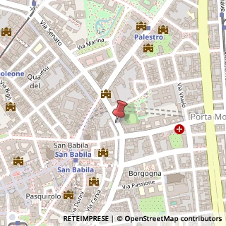 Mappa Via San Damiano,  4, 20122 Milano, Milano (Lombardia)