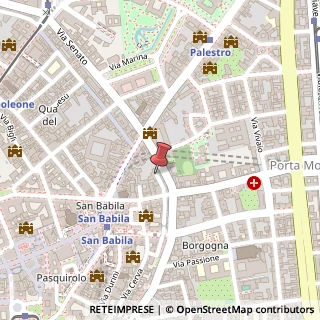 Mappa Via Santa Cecilia, 5, 20122 Milano, Milano (Lombardia)