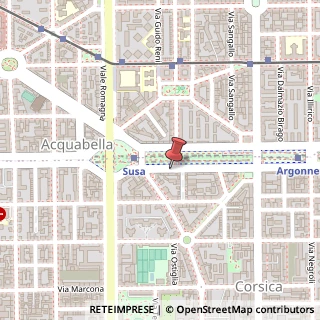Mappa Viale Argonne,  8, 20133 Milano, Milano (Lombardia)