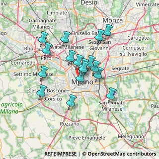 Mappa Largo Cairoli, 20121 Milano MI, Italia (5.74824)