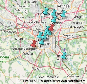 Mappa Largo Cairoli, 20121 Milano MI, Italia (5.15083)