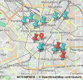 Mappa Largo Cairoli, 20121 Milano MI, Italia (1.77231)