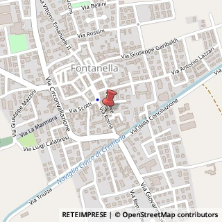 Mappa Via Roma, 48, 24056 Fontanella, Bergamo (Lombardia)