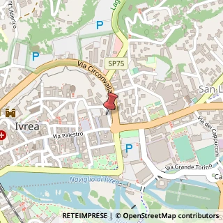 Mappa Via Cuniberti, 1, 10015 Ivrea, Torino (Piemonte)