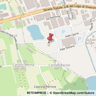 Mappa Viale Toscana, 13, 10010 Burolo, Torino (Piemonte)