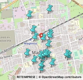 Mappa Via Brenno Cavallari, 20013 Magenta MI, Italia (0.473)