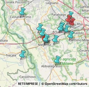 Mappa Via Brenno Cavallari, 20013 Magenta MI, Italia (6.808)