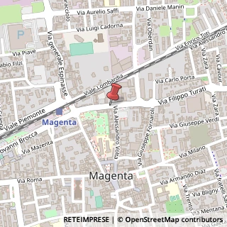 Mappa Via cavallari brenno 17, 20013 Magenta, Milano (Lombardia)