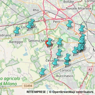 Mappa Milano MI IT, 20019 Settimo Milanese MI, Italia (4.7855)