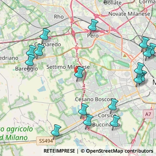Mappa Milano MI IT, 20019 Settimo Milanese MI, Italia (6.3205)