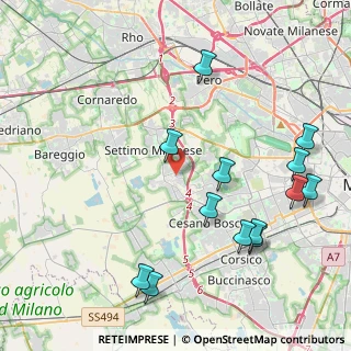 Mappa Milano MI IT, 20019 Settimo Milanese MI, Italia (4.86538)