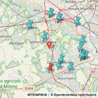 Mappa Milano MI IT, 20019 Settimo Milanese MI, Italia (4.95438)