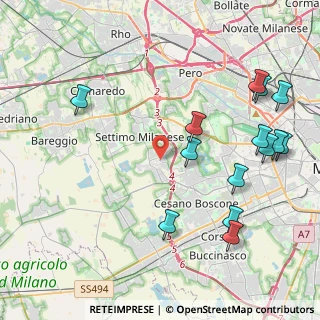 Mappa Milano MI IT, 20019 Settimo Milanese MI, Italia (5.01643)