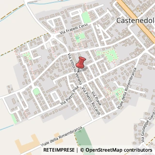 Mappa Via Vittorio Veneto, 8, 25014 Castenedolo, Brescia (Lombardia)