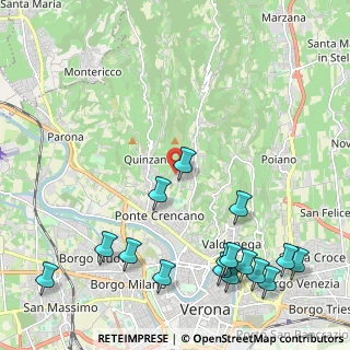 Mappa Str. del Casalino, 37127 Verona VR, Italia (2.84563)