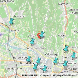 Mappa Str. del Casalino, 37127 Verona VR, Italia (3.02636)
