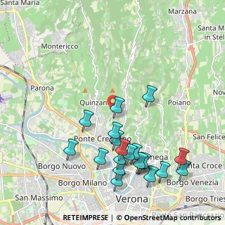 Mappa Str. del Casalino, 37127 Verona VR, Italia (2.282)
