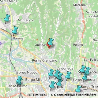 Mappa Str. del Casalino, 37127 Verona VR, Italia (3.446)