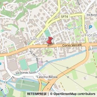 Mappa Corso Vercelli, 70, 10015 Ivrea, Torino (Piemonte)